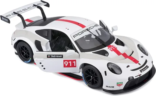 Miniatura 4 de Bburago Porsche 911 RSR GT - Coche coleccionable fundido a presión a escala 1:24