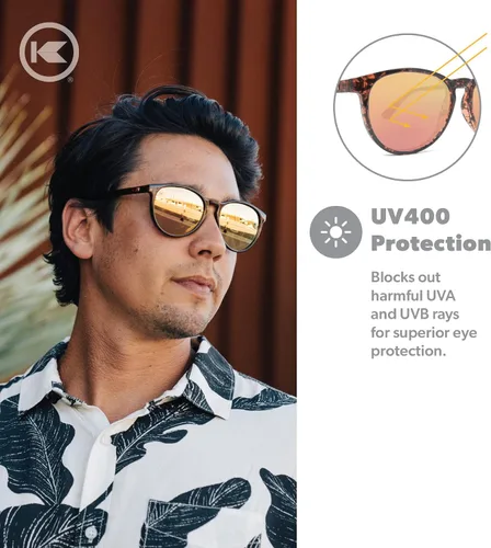 Miniatura 19 de Knockaround Mai Tais - Gafas de sol polarizadas para mujeres y hombres, lentes resistentes a los impactos y protección completa UV400