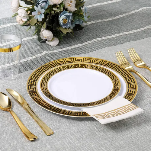 Miniatura 7 de Vplus Paquete de 200 toallas desechables para baño, servilletas decorativas de baño, servilletas desechables suaves y absorbentes, como para cocina