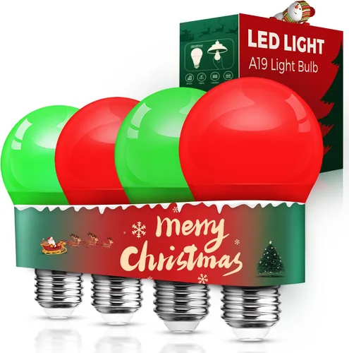 Miniatura 15 de L LOHAS LED Bombillas LED, Bombilla de Luz Ámbar para Ayuda del Sueño, A19 9W (Equivalente a 60 Vatios), Bloqueo de Luz Azul, Bombillas Regulables