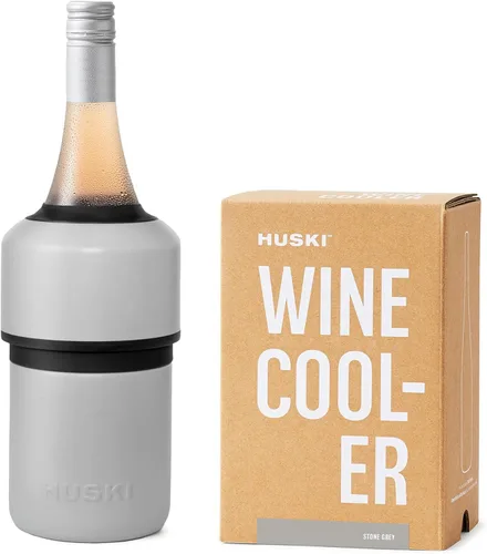 Miniatura 12 de Huski Enfriador de vino Diseño galardonado sin hielo Mantiene el vino frío hasta 6 horas Accesorio para vino Cubo de hielo de próxima