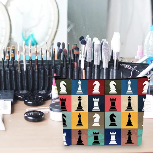Miniatura 5 de POFULL Regalo de ajedrez divertido regalo para jugadores de ajedrez, regalo maestro de ajedrez, piezas de ajedrez, amantes de los juegos de mesa