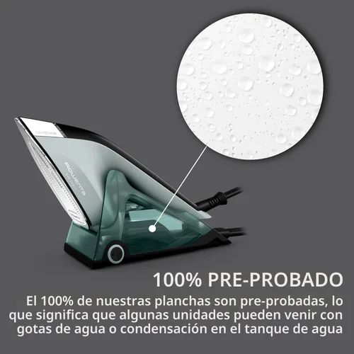 Miniatura 7 de Rowenta Plancha y vaporizador Duo Force 2 en 1 para ropa, plancha de vapor de 1700 W, suela de acero inoxidable, ultraligera, tanque de agua