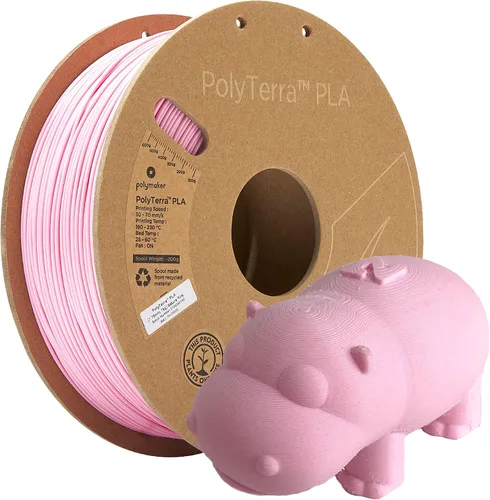 Miniatura 11 de Polymaker Panchroma Filamento de impresora 3D PLA negro, 0.069 in, carrete de 2.2 libras, fácil de imprimir, impresión de alta velocidad, sin