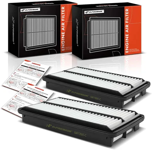 A-Premium Filtro de aire de motor compatible con modelos Acura y Honda - MDX (2016-2020), TLX 2.0L (2021-2023), Odyssey (2018-2023), Passport