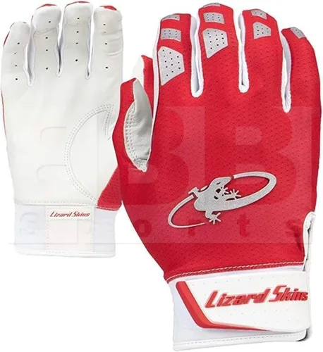 Miniatura 5 de Lizard Skins Komodo V2 - Guantes de bateo de béisbol para adultos Azul Real