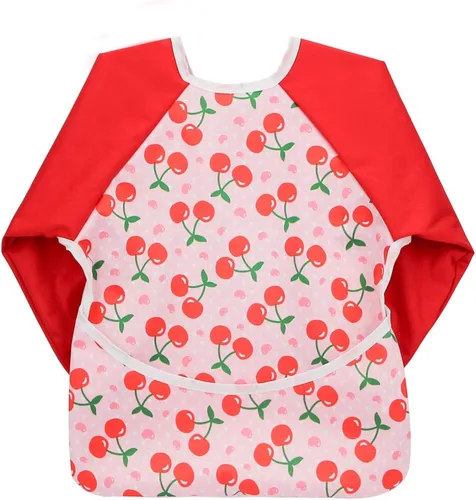 Miniatura 11 de Babero impermeable con mangas y bolsillo, 6-24 meses