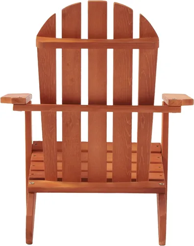 Miniatura 6 de Silla Adirondack en miniatura de madera maciza Hemlock, tumbona compacta para patio al aire libre, resistente a la intemperie, asiento de hoguera
