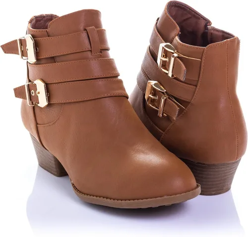 Miniatura 10 de Botines Payton con cremallera lateral y tacón alto para mujer