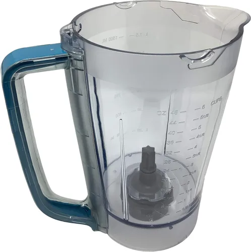 Jarra de repuesto de 48 oz para Ninja BL205 BL206 BL207 BL250 sistema de cocina licuadora de pulsos, verde azulado