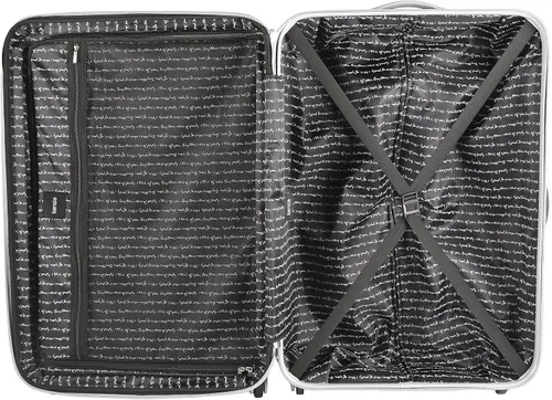 Miniatura 5 de Kensie Alma - Equipaje rígido con ruedas giratorias para mujer, Plateado), KN-67903-SV