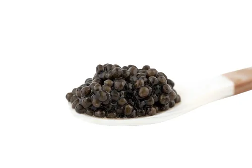 Miniatura 4 de 𝐁𝐄𝐒𝐓𝐒𝐄𝐋𝐋𝐄𝐑 Premium Caviar de Esturión Siberiano Real Negro - 100 g - (3.5 oz) - Clásico Esturión Malossol Esturión Negro Roe - [NOVIEMBRE 2025]