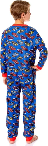 Miniatura 2 de INTIMO Hot Wheels - Pijama para dormir sin pies para niños