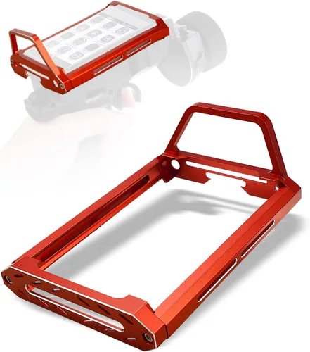 Miniatura 7 de Marco protector de transmisor compatible con Flysky Noble NB4 Pro NB4 Lite NB4, marco protector de metal de aleación de aluminio para transmisor