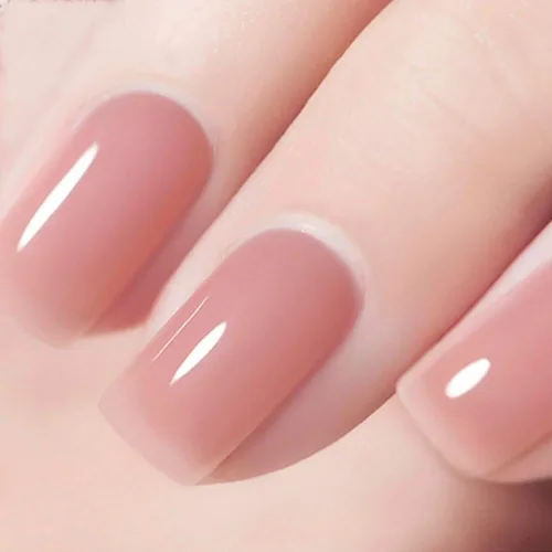Miniatura 6 de MEMEDA Esmalte de uñas de gel, laca de uñas LED semipermanente, esmalte de uñas blanco lechoso nude, 0.5 onzas líquidas