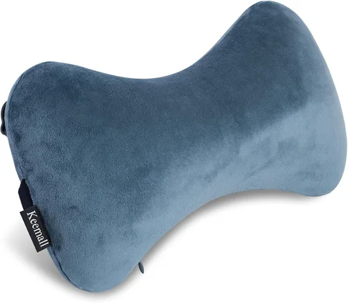 Miniatura 21 de Keemall Almohada de Cuello de Coche Inflable, Almohada de Reposacabezas de Coche Inflable Suave para Asiento de Conducción con Correa Ajustable