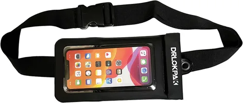 DRLOKPAK Bolsa de cintura impermeable para surfear, bolsa cruzada en el pecho, riñonera para snorkel, bolsa de natación, playa, flotante, soporte