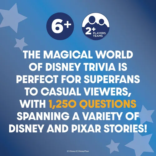 Miniatura 3 de El Mundo Mágico de Juegos de Trivia de Disney – Juegos de Mesa para la Noche Familiar, Juego de Mesa Multijugador, Juego de Mesa Familiar