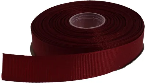 Miniatura 28 de Cinta de grogrén sólido de 25 yardas cada rollo, borde tejido 100% poliéster (1/4 pulgada, beige)