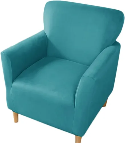 Miniatura 14 de XMAYODS Funda elástica para silla de club, fundas para silla de bañera, funda suave para sillón, protector de muebles extraíble, funda para silla