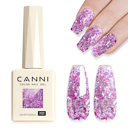 Miniatura 64 de CANNI - Esmalte de uñas en gel azul real, 1 unidad de 0.5 onzas, color azul marino, gel de cobalto oscuro profundo, para quitar el esmalte de uñas