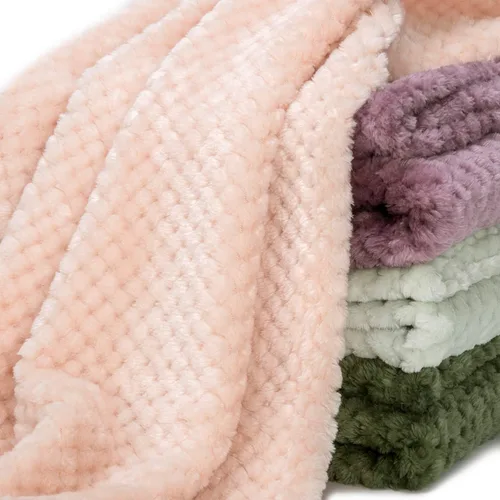 Miniatura 6 de Manta o manta mullida para bebé, suave, cálida y acogedora manta de vellón coral para niños pequeños, bebés o recién nacidos, para cuna, cochecito