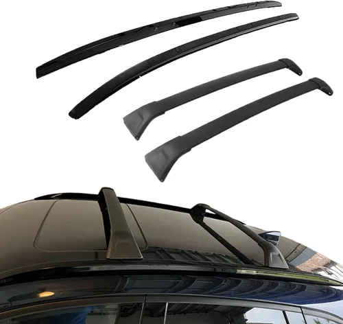 Miniatura 9 de Barras transversales de techo para Mazda CX-5 CX5 2017-2025 con rieles laterales, barra transversal de aluminio para portaequipajes para techo