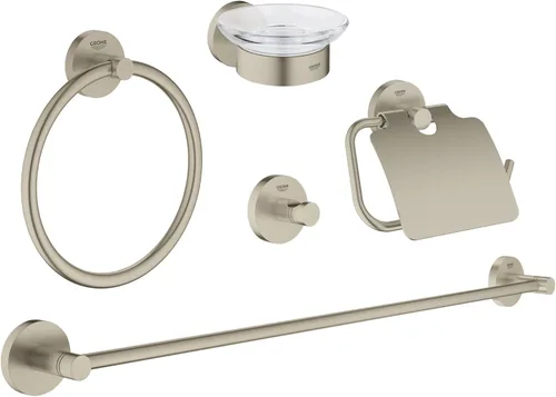 Miniatura 6 de Grohe Essentials Master - Juego de baño 5 en 1, color cromado Starlight