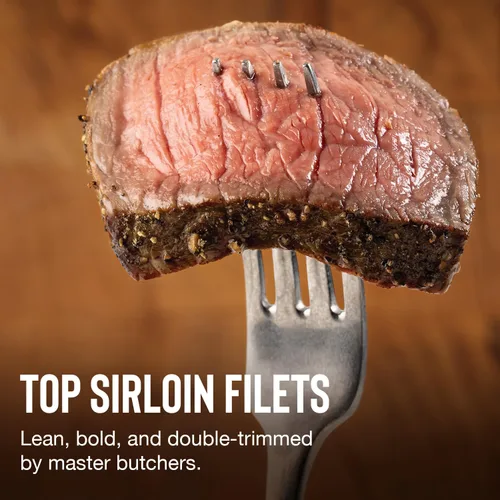 Miniatura 8 de Omaha Steaks Relleno para congelador, listo para regalo o abastecimiento, 25 artículos, 20 platos principales: 4 solomillos con corte de carnicero