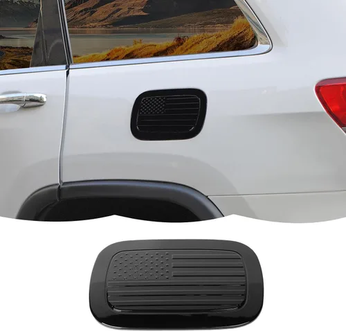 Tapa de depósito de gasolina para puerta de llenado de combustible, decoración de bandera de EE. UU., accesorios exteriores para Jeep Grand Cherokee