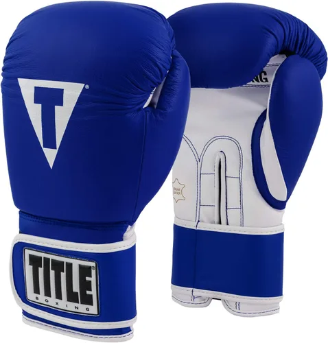 Miniatura 7 de Guantes de entrenamiento de cuero estilo Pro TITLE Boxing 3.0 - Guantes de boxeo, guantes de entrenamiento de boxeo, guantes MMA, guantes