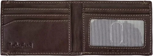 Miniatura 14 de Timberland Cartera delgada de cuero con bolsillo frontal para tarjetas de crédito para hombre