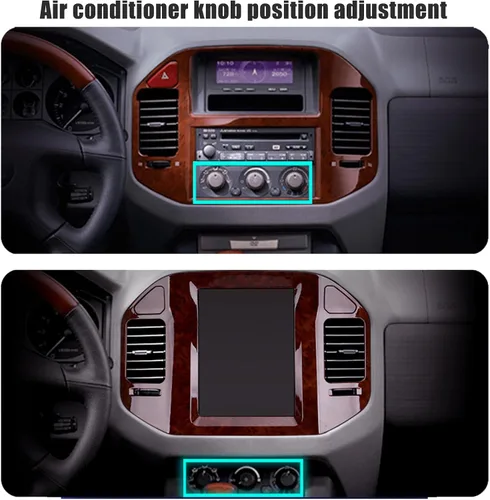 Miniatura 8 de Radio Android para Mitsubishi Pajero V60 V68 V73 2004-2011 9.7 pulgadas Tesla estilo IPS pantalla táctil estéreo con Bluetooth 5.0 Carplay/Android