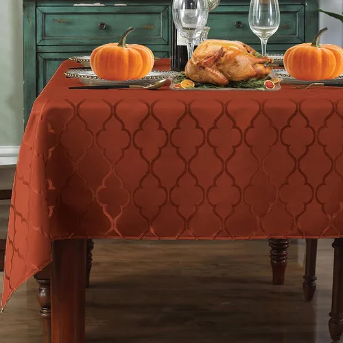 Miniatura 25 de SASTYBALE Servilletas de tela jacquard de 20 x 20 pulgadas, patrón de flores, 4 piezas, sólidas, lavables, cómodas para restaurantes, cenas