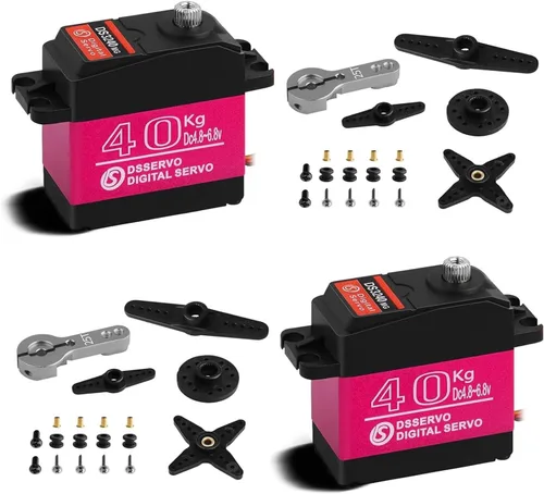 Miniatura 10 de Servo motor de 66.1 lbs Servo digital de alto par RC piezas para automóviles RC a escala 1/10 y Crawlers Slash 4x4 4x4 VXL TRX-4 SCX10 III