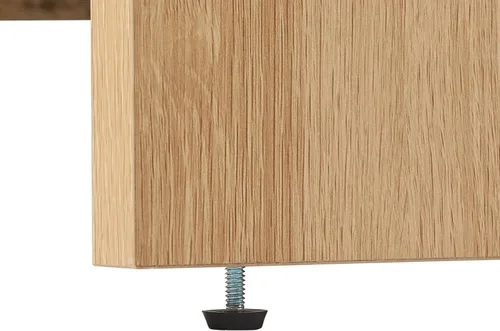 Miniatura 16 de Crosley Furniture Kenji - Armario para tocadiscos con almacenamiento de vinilo, soporte multimedia, organizador moderno para el hogar