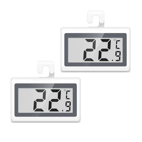 Miniatura 9 de AMIR Upgraded Digital Refrigerator Thermometer, Fridge Freezer Thermometer with Clear LCD Display, Magnetic Back, Ideal for Home, Kitchen (1 Pack)
