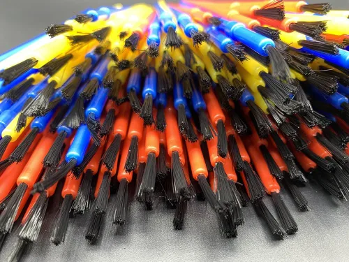 Miniatura 5 de Juego de 150 pinceles de pintura de plástico, pinceles de pintura acrílica, pinceles de acuarela, kit de pintura de detalles coloridos, suministros