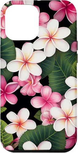 Miniatura 25 de Funda para iPhone 14 Plumeria Flower Pretty Garden Hawaii