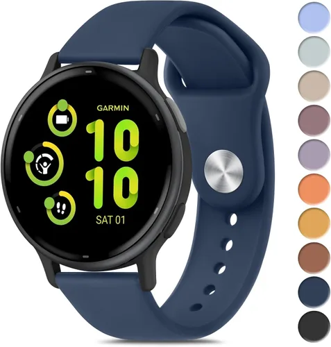 Miniatura 22 de Meliya Bandas compatibles con Garmin Vivoactive 5 / Vivoactive 3 Watch Band, Garmin Venu 2 Plus / Venu Sq / Venu Watch Bands para mujeres y hombres