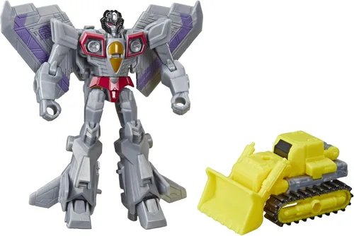 Miniatura 3 de Transformers Tra Cyberverse Spark Armor Starscream, Marrón/A