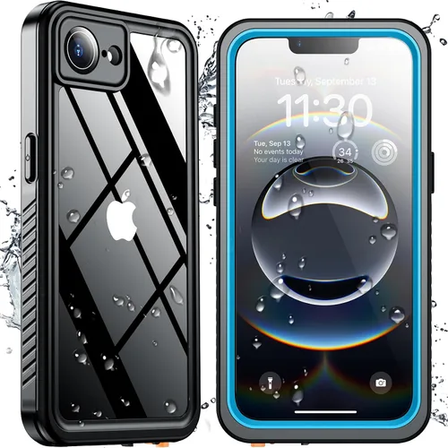 Miniatura 16 de SPIDERCASE Solo diseñada para el iPhone 13 Pro Max, funda impermeable, lente incorporada y protector de pantalla, protección completa de alta