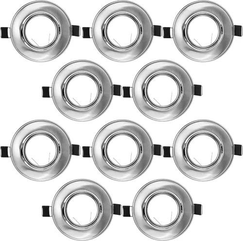 MR16 - Lámpara halógena LED, soporte de bombilla para cocina, baño, debajo del gabinete, carcasa empotrada, iluminación empotrada, enchufe GU5.3,