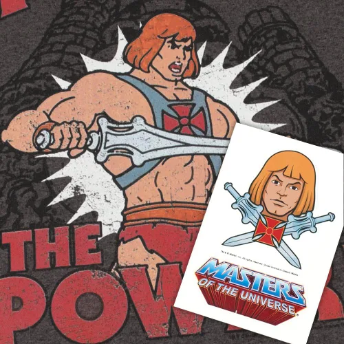 Miniatura 5 de Popfunk Camiseta y pegatinas de Masters of The Universe I Have The Power