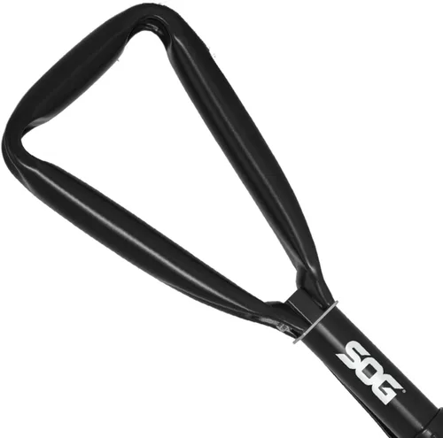 Miniatura 5 de SOG Herramienta de atrincheramiento - Pala plegable de supervivencia de 18.25 pulgadas con borde de sierra de madera y estuche táctico para pala