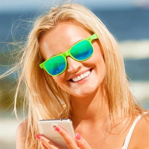 Miniatura 14 de EYEGLA - Lentes de sol al por mayor para adultos, regalos para fiestas, estilo retro, tonos clásicos