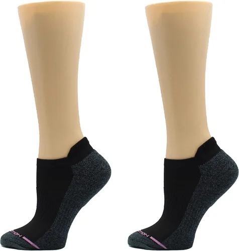 Miniatura 45 de Dr. Motion Calcetines de compresión de corte bajo para mujer, paquete de 2