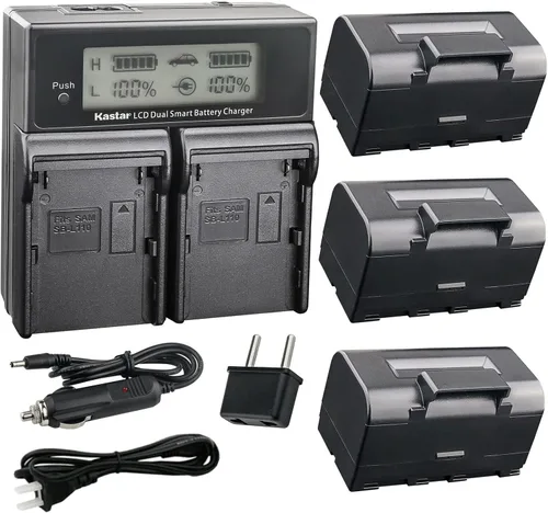 Miniatura 6 de Kastar Cargador rápido dual LCD para Topcon BT-65Q, Topcon BC-30 BC-30D BT-30, Topcon Total Stations FC-200 FC-2200 FC-2500 GPT-7000i GTS-750
