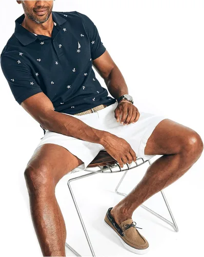 Miniatura 2 de Nautica Men's Classic Fit Printed Performance Deck Polo