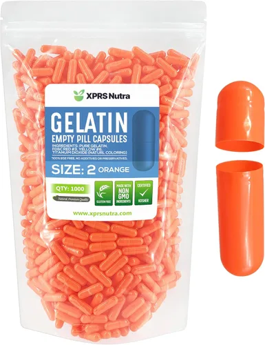 Miniatura 26 de XPRS Nutra Cápsulas vacías de tamaño 2 – 100 cápsulas vacías de gelatina – Pastillas de relleno de cápsulas de bricolaje – Cápsulas de gel de Multi
